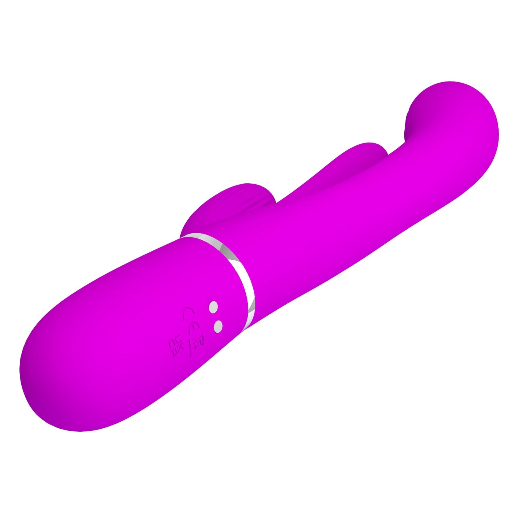 Vibrator Pretty Love Shonia Bunny din silicon violet cu 7 moduri