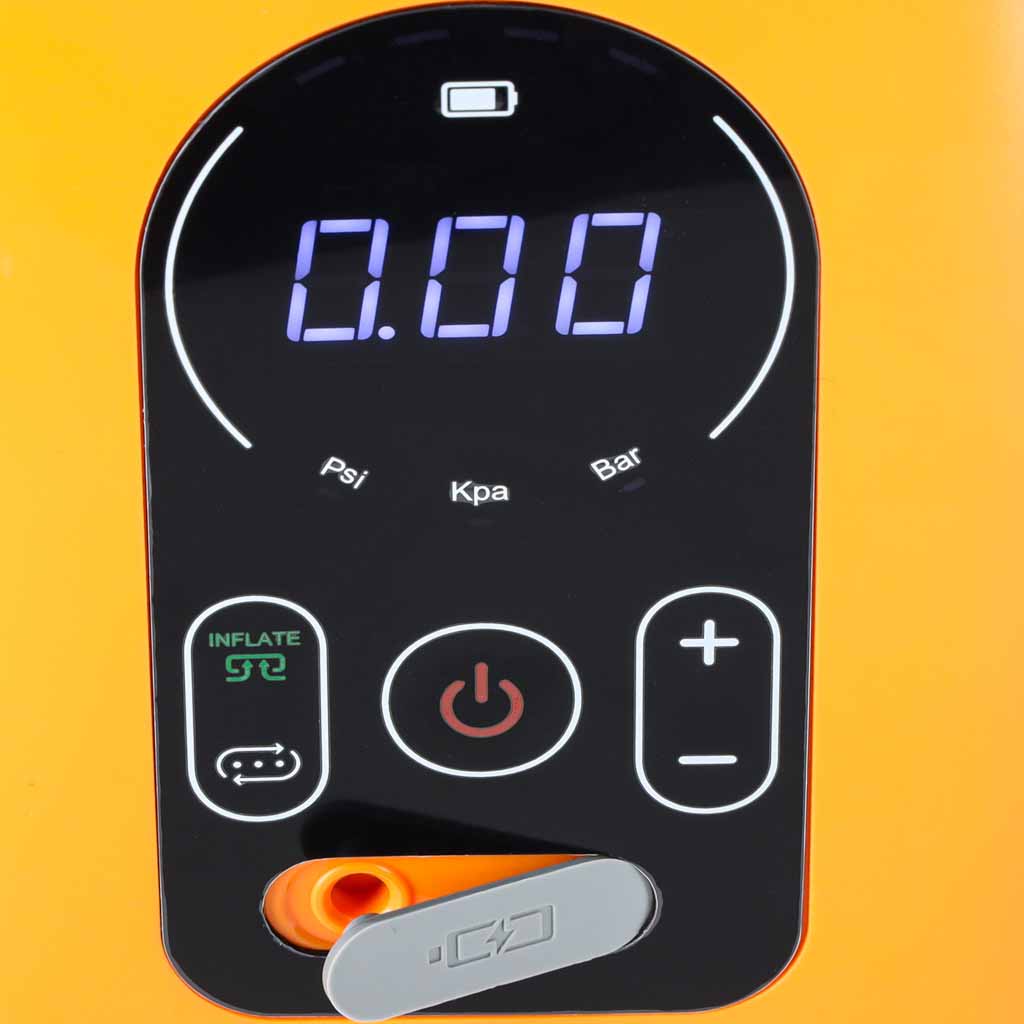 Pompă electrică reîncărcabilă pentru placă SUP USB 22 PSI 140 W vârfuri