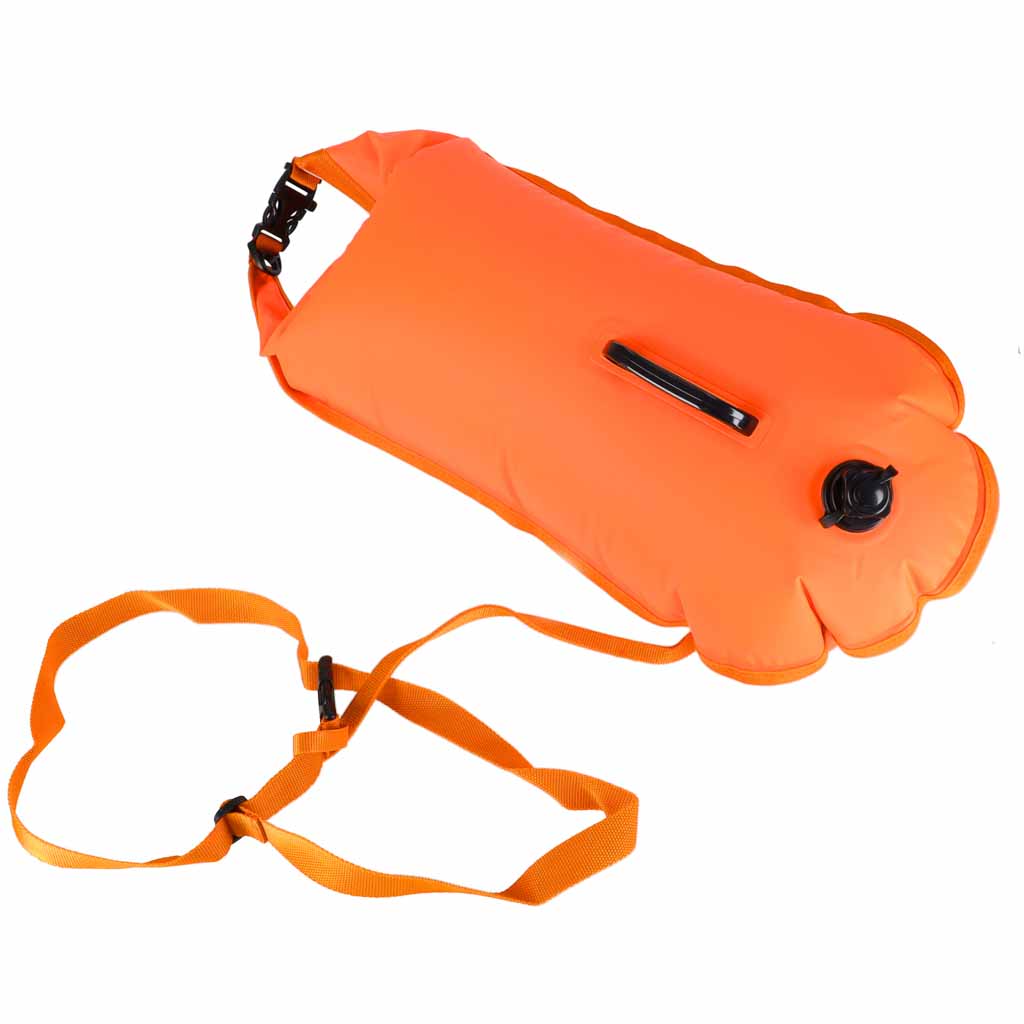 Coladă de înot, colac de salvare, buzunar uscat pentru înot, fluier, 28l