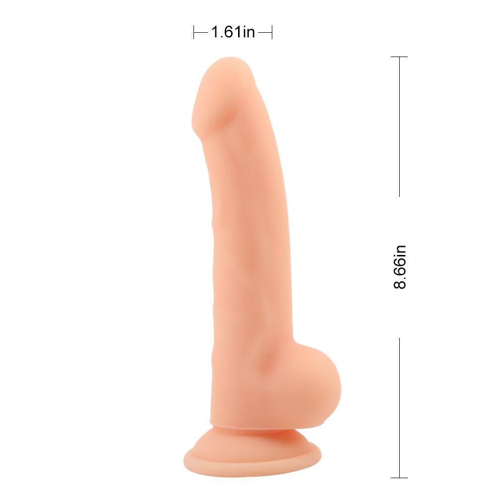 Dildo realist din silicon Naked Legend Trooper 21 cm