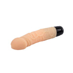 Vibrator realist M mello, silicon, culoarea pielii, 19,5 cm
