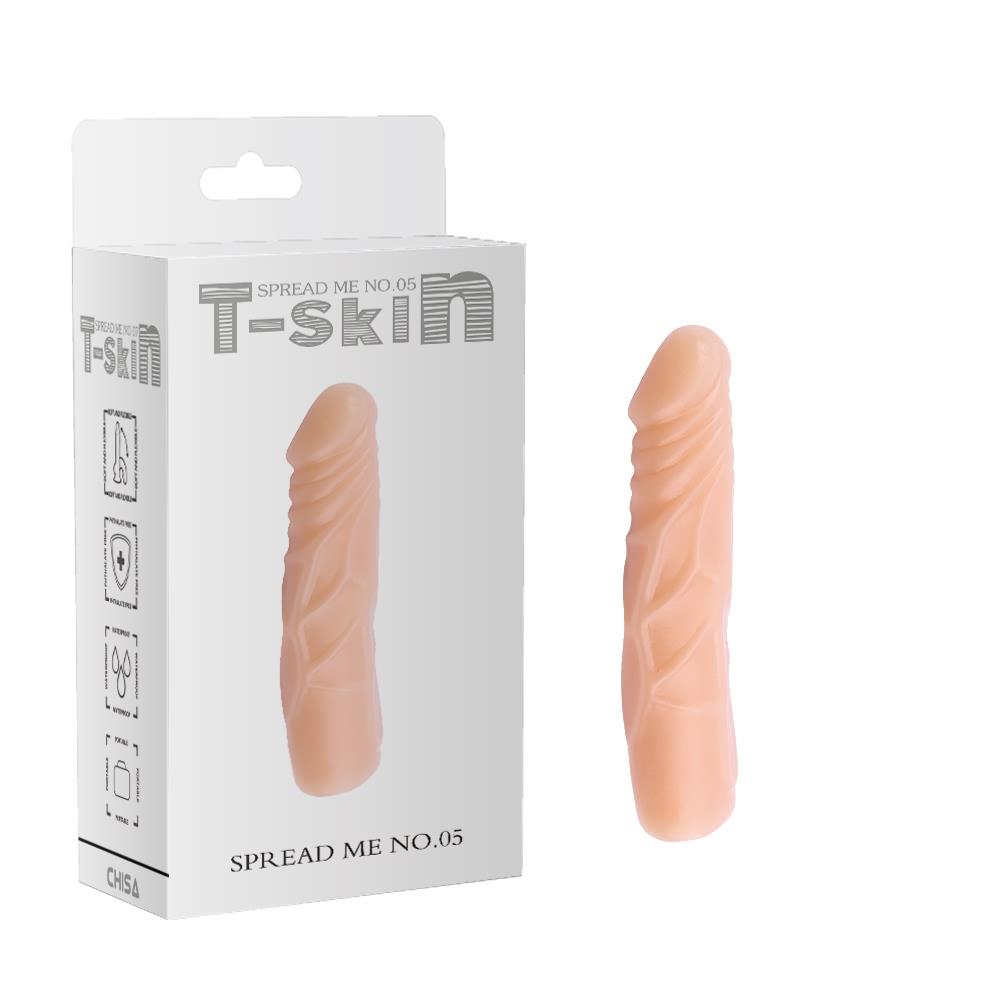 Dildo realist TSkin Cyberskin 18 cm