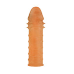 Extensor texturat pentru penis Super Me, culoarea pielii, 16 cm