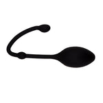 Bilă vaginală din silicon Black Mont Velvet Kiss iOrgasm neagră 5 cm