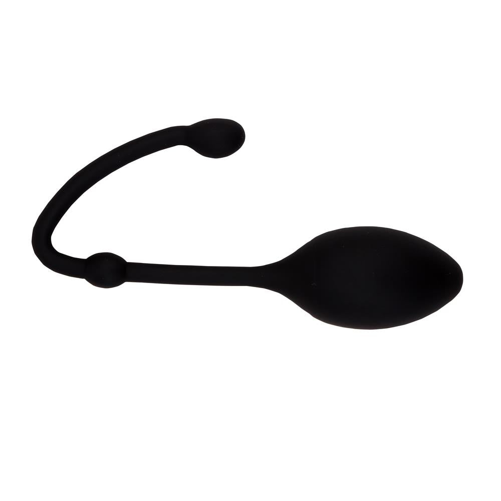 Bilă vaginală din silicon Black Mont Velvet Kiss iOrgasm neagră 5 cm