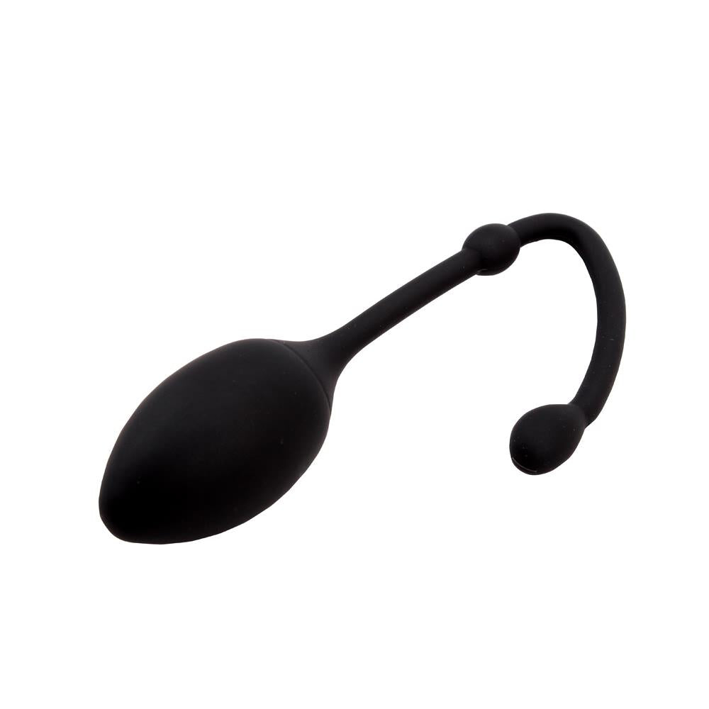 Bilă vaginală din silicon Black Mont Velvet Kiss iOrgasm neagră 5 cm