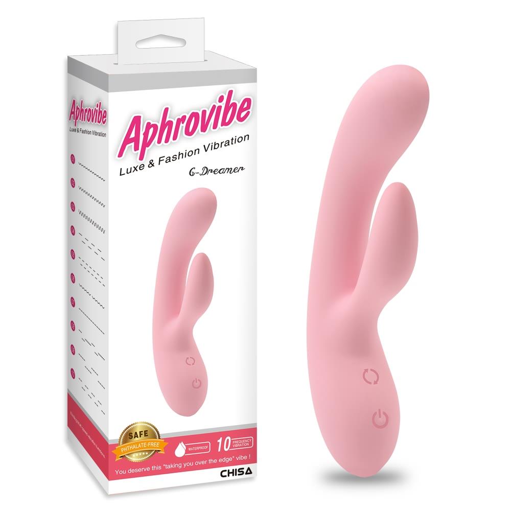 Vibrator pentru punctul G Aphrovibe G Dreamer din silicon 20,5 cm