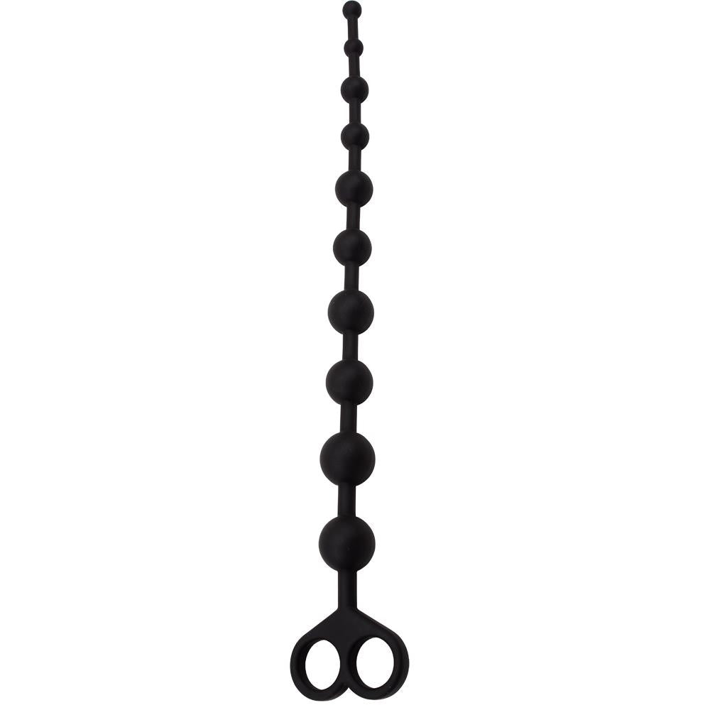 Perle anale din silicon Black Mont 30 cm