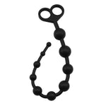 Perle anale din silicon Black Mont 30 cm