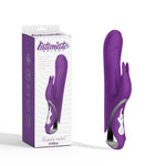 Vibrator rotativ Missile Rabbit Intimate Melody iepuraș violet 24 cm