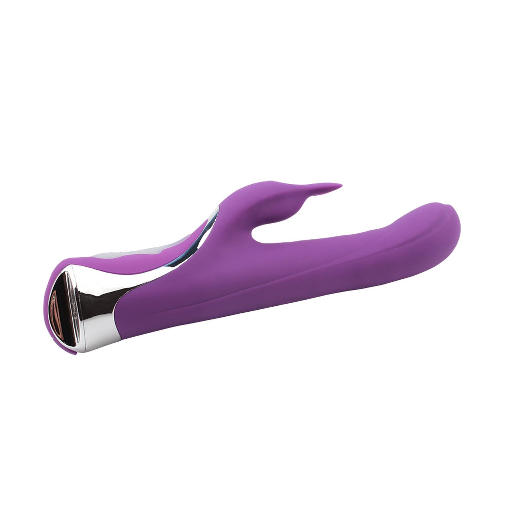 Vibrator rotativ Missile Rabbit Intimate Melody iepuraș violet 24 cm