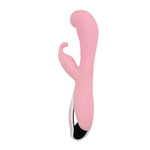 Vibrator iepuraș din silicon Aphrovibe Vertigo Bunny Dream 19 cm