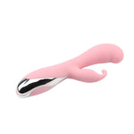 Vibrator iepuraș din silicon Aphrovibe Vertigo Bunny Dream 19 cm