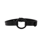 Căciulă metalică reglabilă Fierce Euphoria, neagră, cu inel O, 68 cm