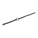 Căciulă metalică reglabilă Fierce Euphoria, neagră, cu inel O, 68 cm