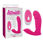 Penis vibrant fără bretele Intimate Melody din silicon, 12 cm
