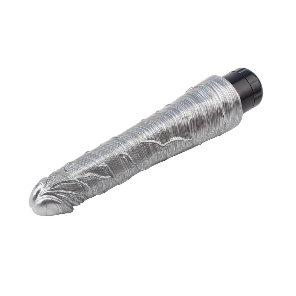 Vibrator realist DarkMuscle Johnny Boner argintiu 23 cm