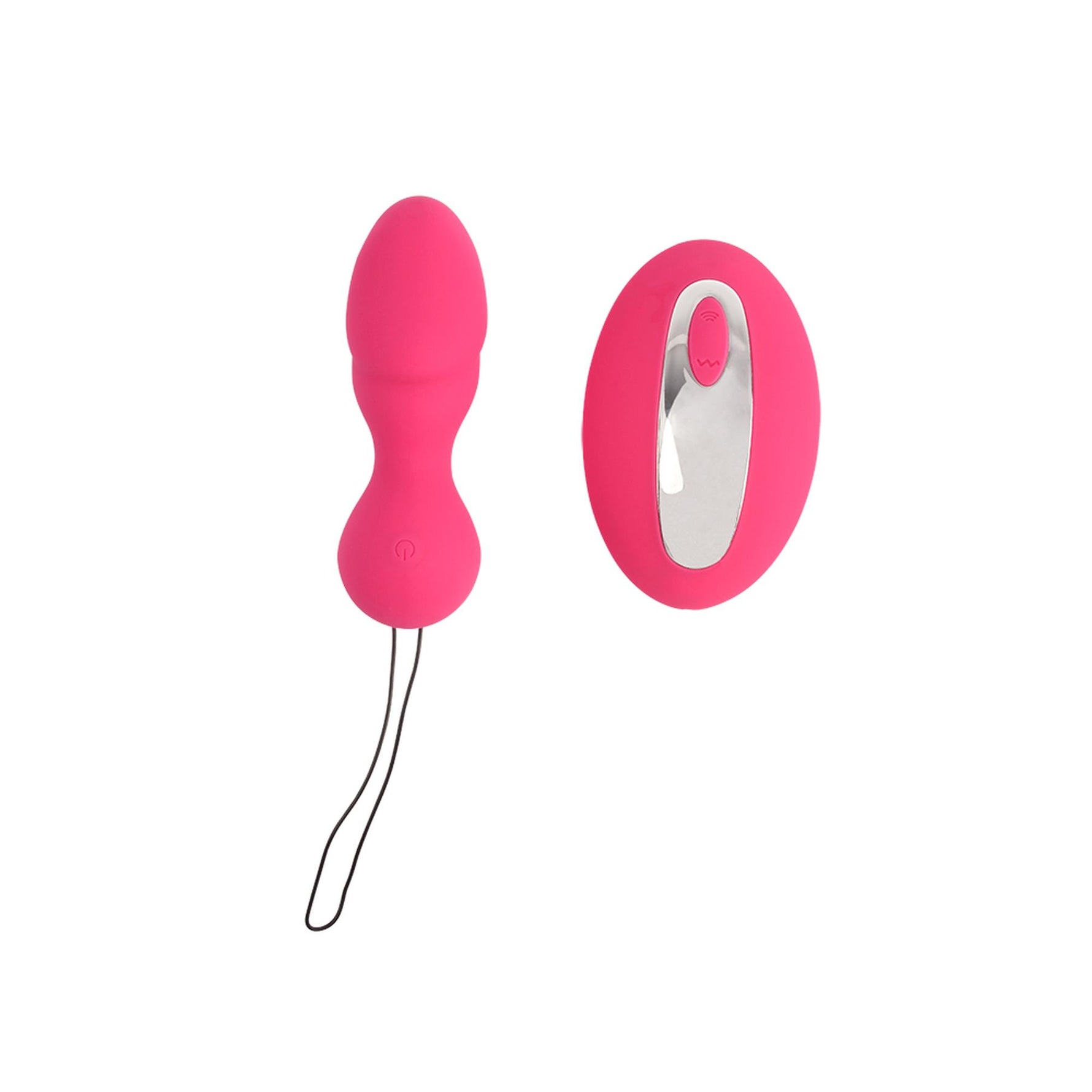 Ou vibrant cu telecomandă din silicon M mello 10 cm