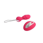 Ou vibrant cu telecomandă din silicon M mello 10 cm