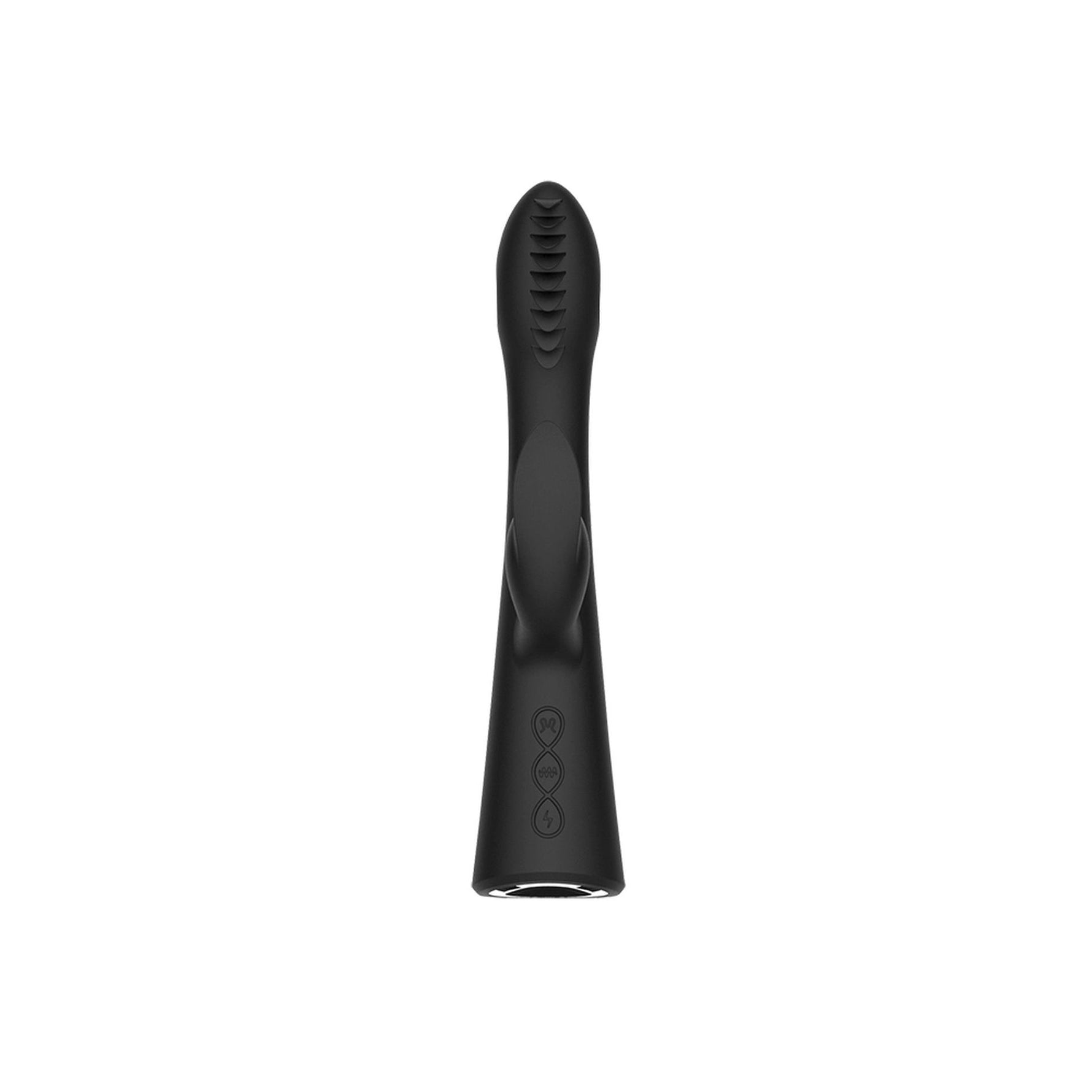 Vibrator electric Fierce Euphoria din silicon, rezistent la apă, negru