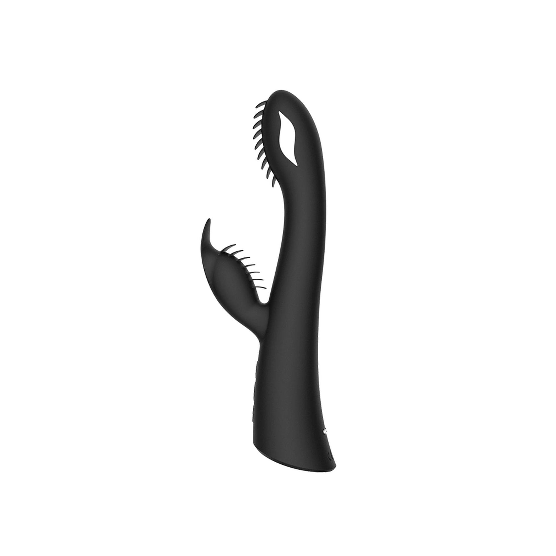 Vibrator electric Fierce Euphoria din silicon, rezistent la apă, negru