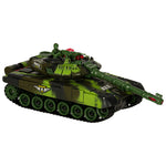 Tanc telecomandat RC War Tank 9993 2.4 GHz camuflaj forestier