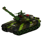 Tanc telecomandat RC War Tank 9993 2.4 GHz camuflaj forestier