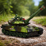 Tanc telecomandat RC War Tank 9993 2.4 GHz camuflaj forestier