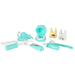 Set medical dentist hipopotam albastru