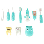 Set medical dentist hipopotam albastru