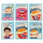Set medical dentist hipopotam albastru