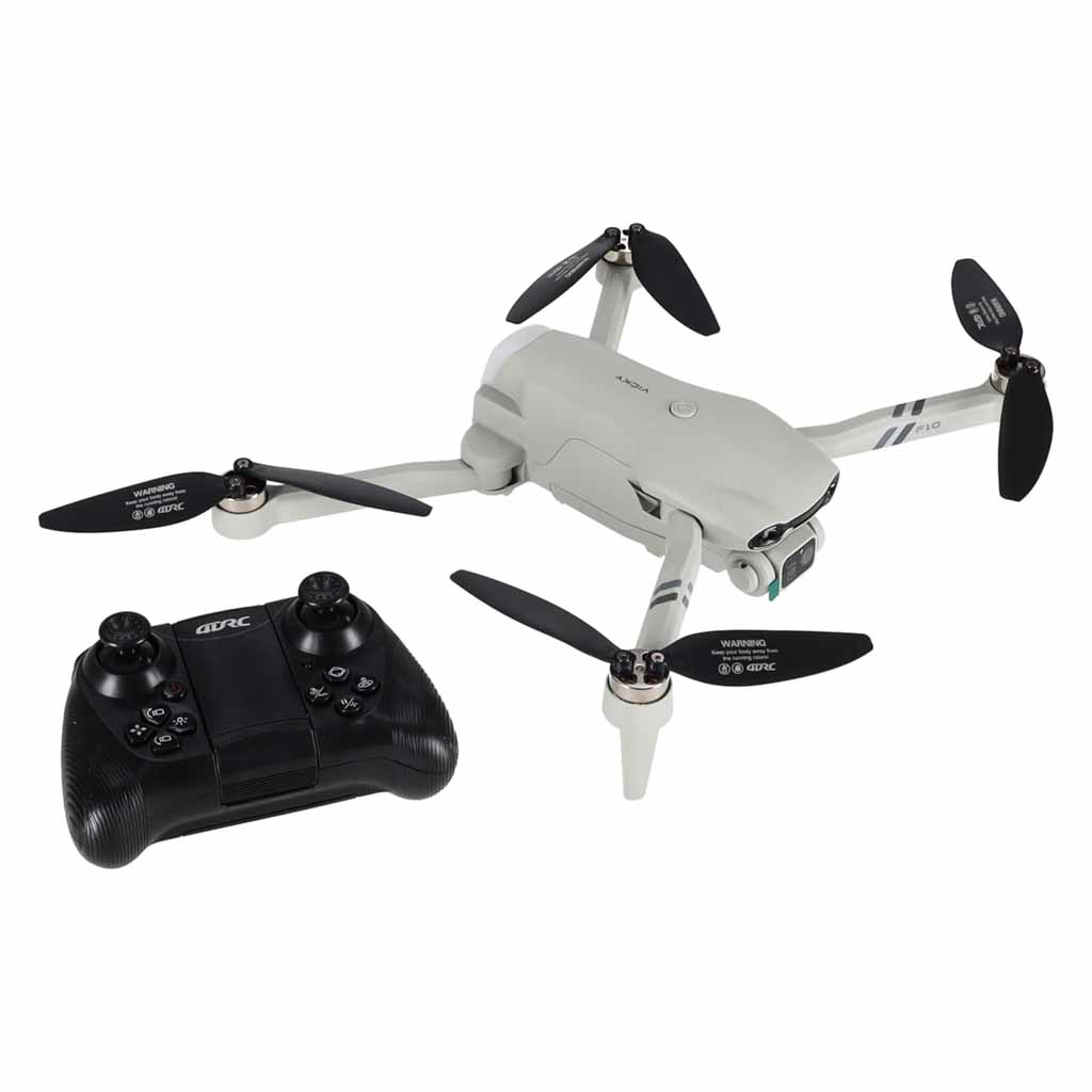 Dronă RC 4DRC F10 FPV cu cameră wifi LED 3.7V