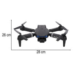 Dronă RC E99 Pro cu cameră dublă 720P fără cap