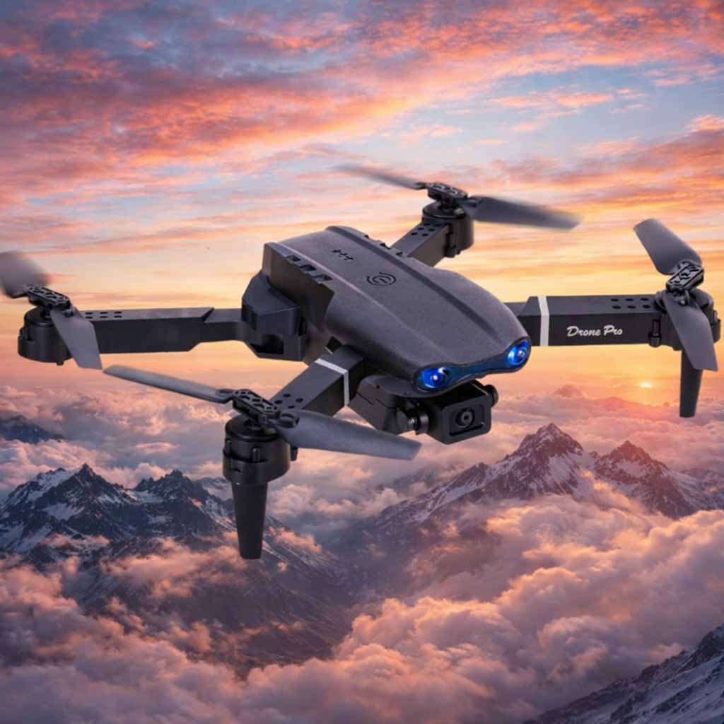 Dronă RC E99 Pro cu cameră dublă 720P fără cap