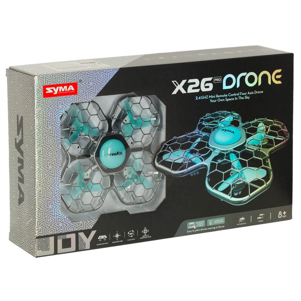 Dronă RC Syma X26PRO 2.4GHz Wi-Fi neagră