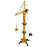 Macara de construcții RC controlată de la distanță cu cârlig 4CH 128 cm