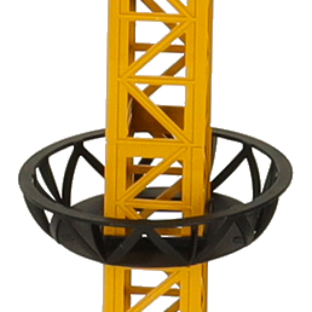 Macara de construcții RC controlată de la distanță cu cârlig 4CH 128 cm