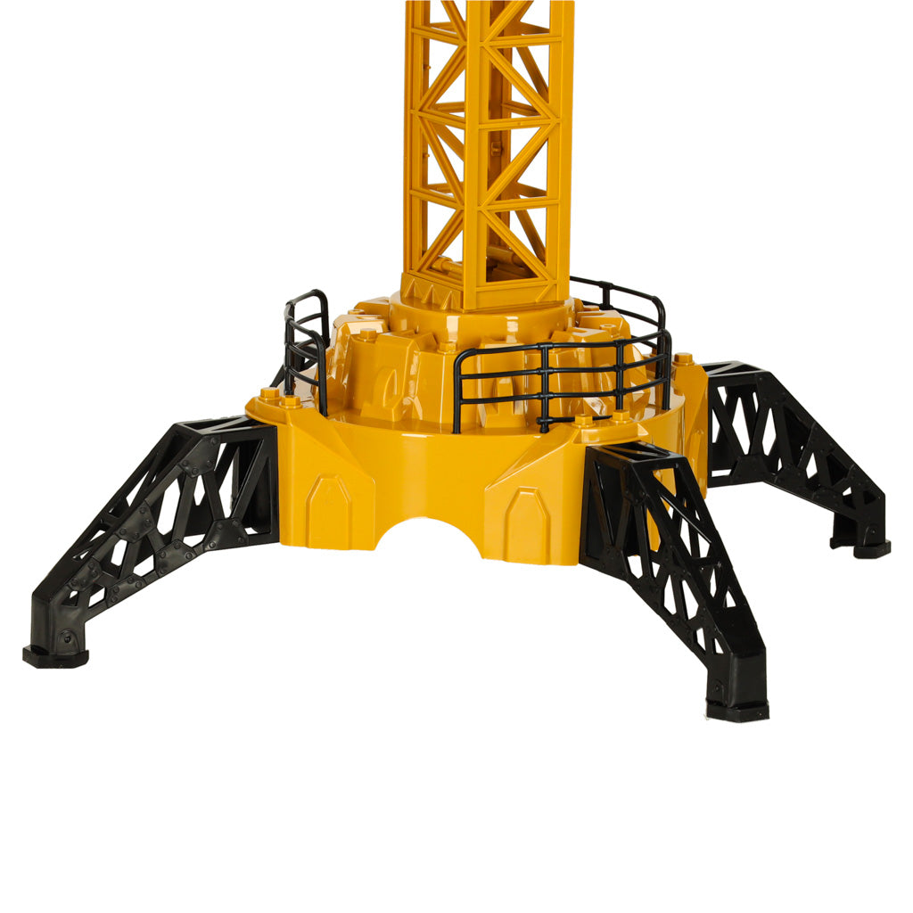 Macara de construcții RC controlată de la distanță cu cârlig 4CH 128 cm