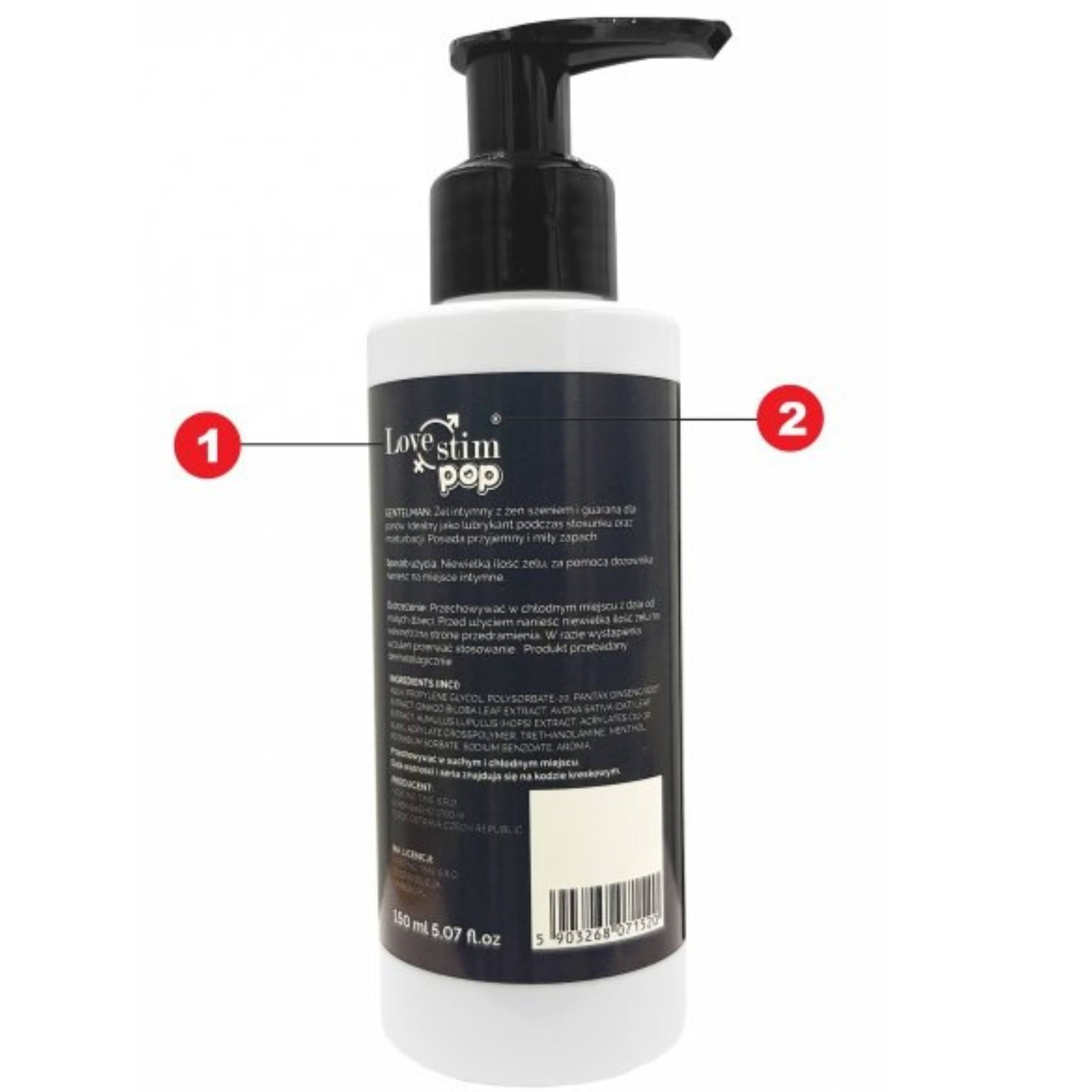 Gel de erecție pentru domni LoveStim 150ml