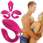 Stimulator Clitoridian din Silicon Roz Deschis Crescent USB Seria B Joy
