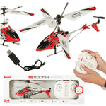 Elicopter telecomandat RC SYMA S107H 2.4GHz RTF roșu