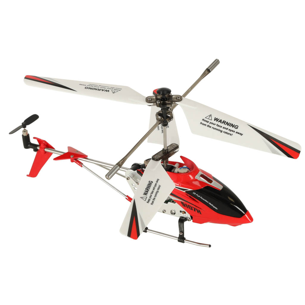 Elicopter telecomandat RC SYMA S107H 2.4GHz RTF roșu