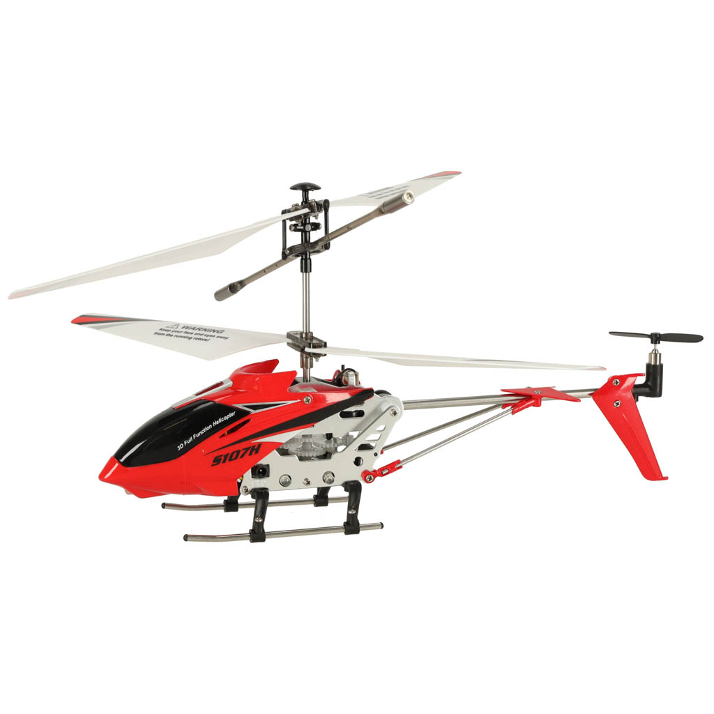 Elicopter telecomandat RC SYMA S107H 2.4GHz RTF roșu