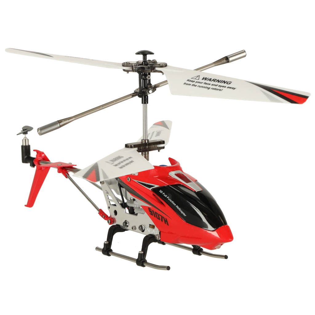 Elicopter telecomandat RC SYMA S107H 2.4GHz RTF roșu