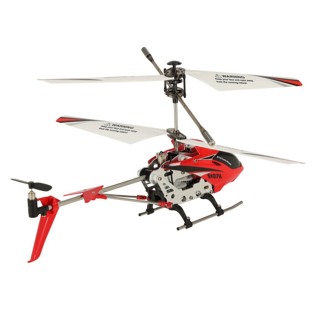Elicopter telecomandat RC SYMA S107H 2.4GHz RTF roșu