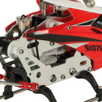 Elicopter telecomandat RC SYMA S107H 2.4GHz RTF roșu