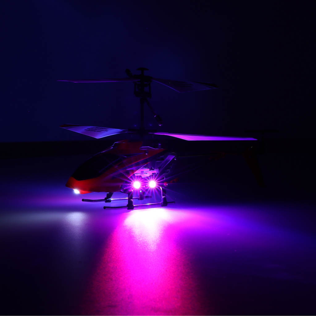 Elicopter telecomandat RC SYMA S107H 2.4GHz RTF roșu