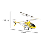 Elicopter cu telecomandă RC SYMA S107G galben