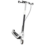 Trotinetă TRIKE FIX pentru copii cu două roți, LED, pliabilă, frâne duble, neagră