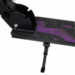 Trotinetă urbană Trike Fix, pliabilă, roți de 200 mm, neagră și violet
